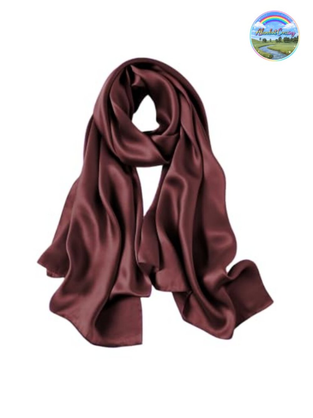100% Mulberry Silk Scarf Women Long Wrap 68 x 21 Inches